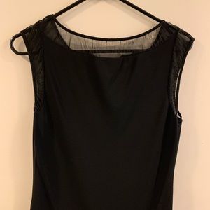 Sleeveless DKNY blouse. Worn.